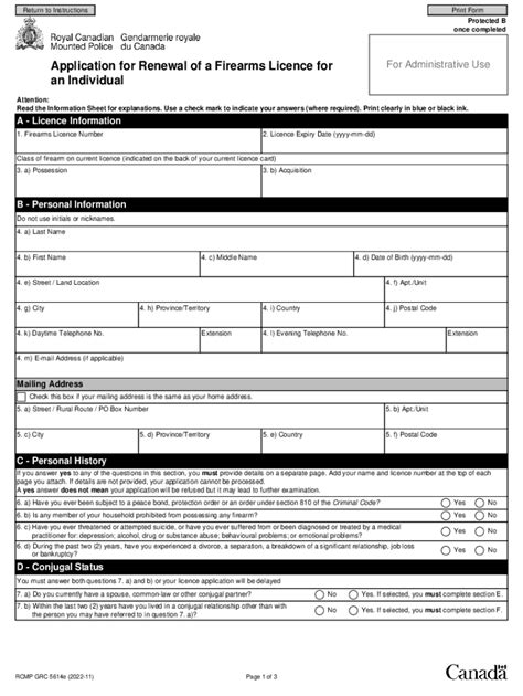 Ca Rcmp Grc Firearms 2022 2025 Form Fill Out And Sign Printable PDF