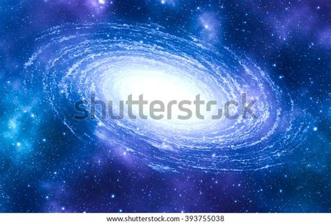 Great Andromeda Spiral Galaxy Photograph Prepared Stock Illustration ...