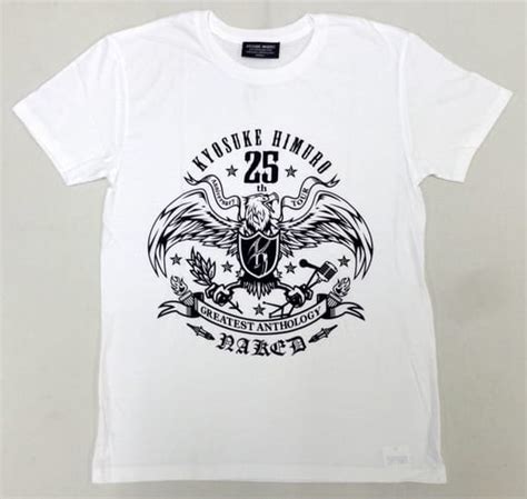 駿河屋 氷室京介 Tシャツ ホワイト Mサイズ KYOSUKE HIMURO 25th Anniversary TOUR