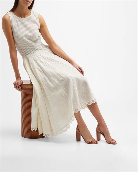 Aquazzura So Nude Lambskin Halter Sandals Neiman Marcus