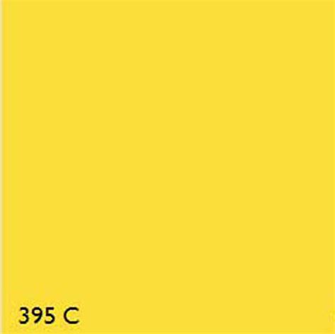 Pantone Fluorescent 395c Lemon Range