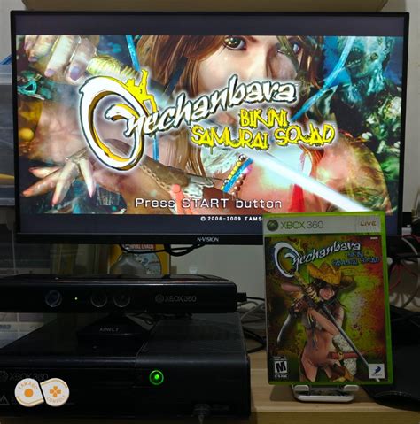 Onechanbara Bikini Samurai Squad XBOX Game NTSC ENGLISH Language Video Gaming