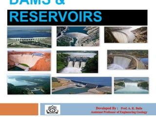 Application of Geology to Civil Engineering Works: Dam | PPT | Free Download