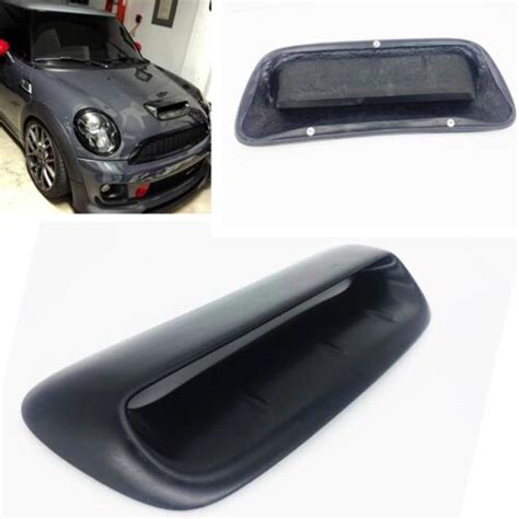 Cubierta de ventilación con capó negro mate para Mini Cooper S R56 R55