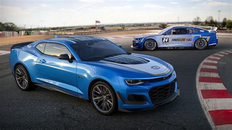 sacre blue limited edition camaro   chevys  hours  le