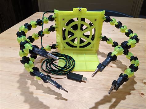 3d Printed Proteus Solder Station 80mm Fan・cults