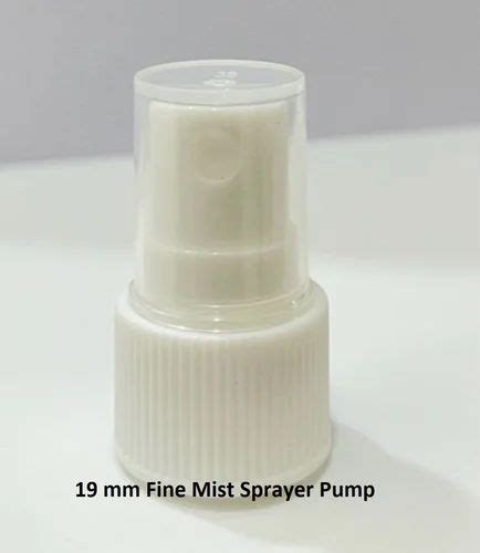 Plastic Round 19 Mm Fine Mist Sprayer Pump For Industrial At Rs 3 0