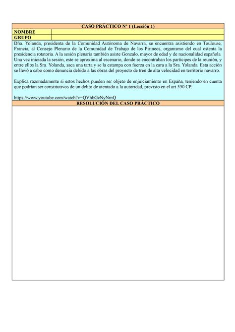 Cp N Âº 1 Lecci Ã³n 1 Práctica Caso PrÁctico Nº 1 Lección 1