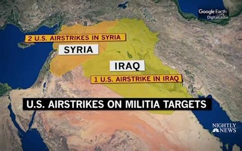 Update Us Airstrikes On Iran Backed Militias In Syria And Iraq Ea