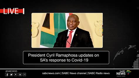 VIDEO | President Ramaphosa address on latest COVID-19 response - SABC ...