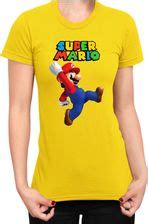 Mario Super Fist Smash Koszulka Damska Super Mario Bros Luigi Bowser