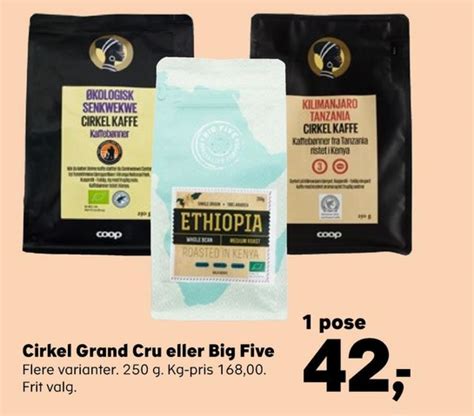 Senkwekwe kaffebønner hele tilbud hos Kvickly