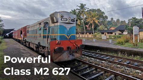 Powerful Class M2 627 Vancouver Diesel Locomotive In Sri Lanka Railways