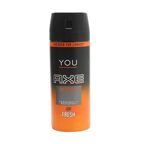 axe body spray energised ml express life style