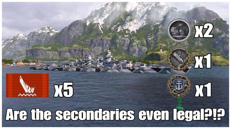 Wows Legends Kms Schlieffen Youtube