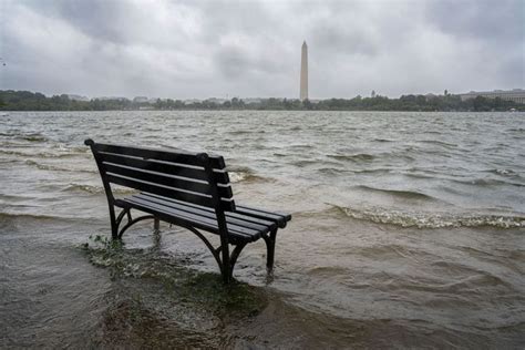 Southern East Coast Hit By Flooding As Ophelia Weakens To Tropical