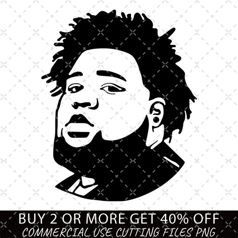 Rod Wave PNG, Rod Wave Silhouette, Rap, Hip-hop - Etsy