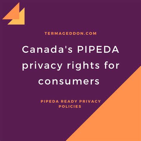 Pipeda Rights For Consumers Termageddon