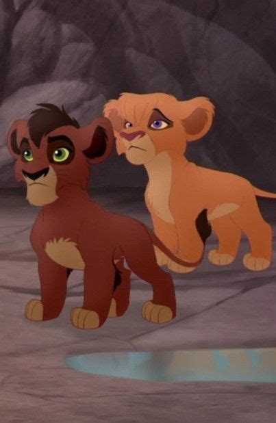 Kiara And Kovu Lion Couple Lion King Art Kion Lion Guard Second