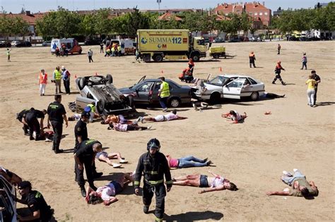 Mas De 500 Profesionales Participan En Un Simulacro De Emergencia Grave