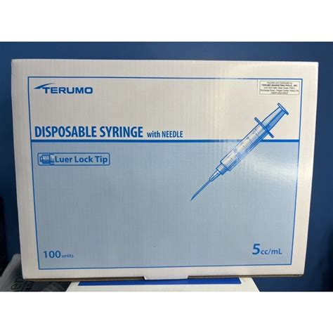 Box Disposable Syringe Cc Cc Cc Cc Per Box Shopee Philippines