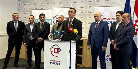 Domovinski Pokret Potpisao Sporazum S Partnerima Samostalan Izlazak