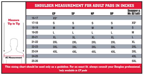 Shoulder Width Measurement Chart - Templates Printable Free