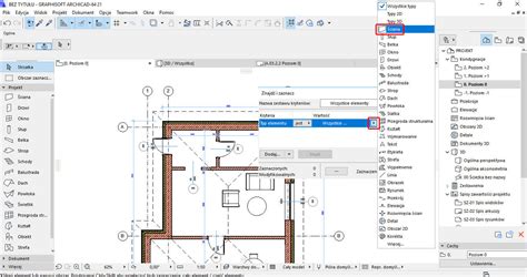 ᐈ Archicad Jak zaznaczyć i edytować wszystkie ściany Tutorial