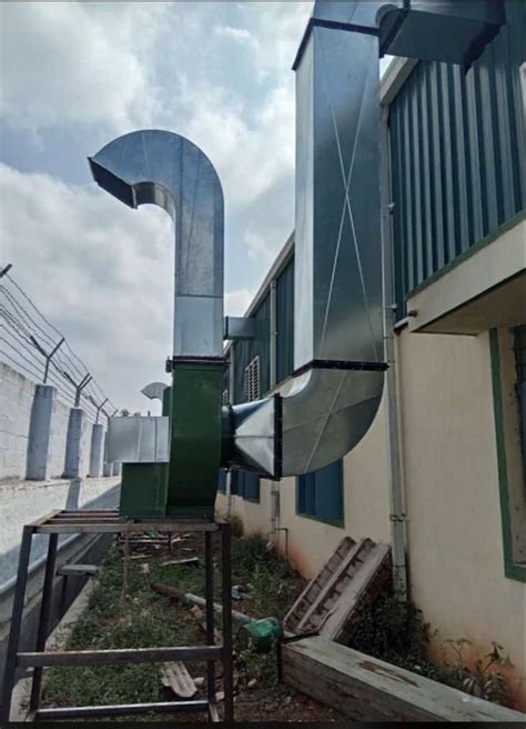 Rectangular Galvanized Iron Industrial Air Duct Electric Local At Rs