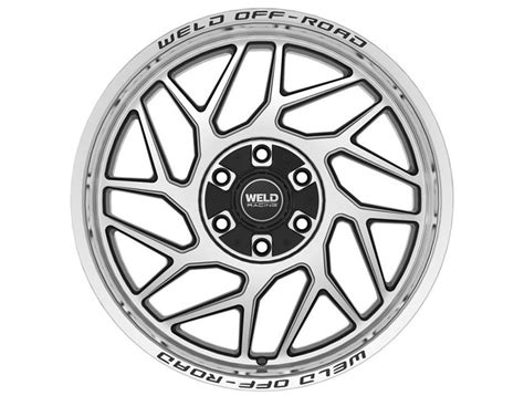 Weld Off Road Machined Gloss Black Fulcrum Wheels Havoc Offroad