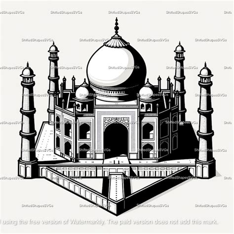 Taj Mahal Svg Bundle Etsy