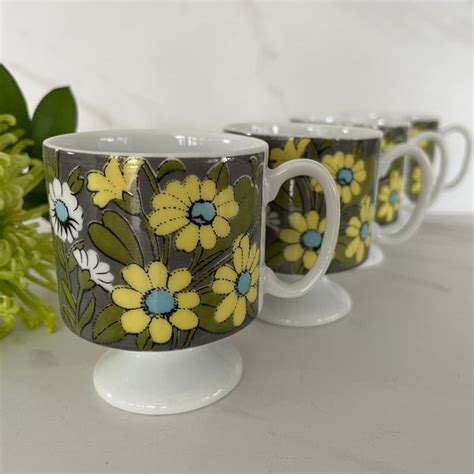 Porcelain Holt Howard Mugs Etsy