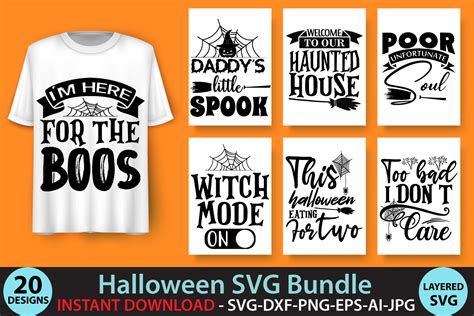 Halloween SVG Bundle - Buy t-shirt designs