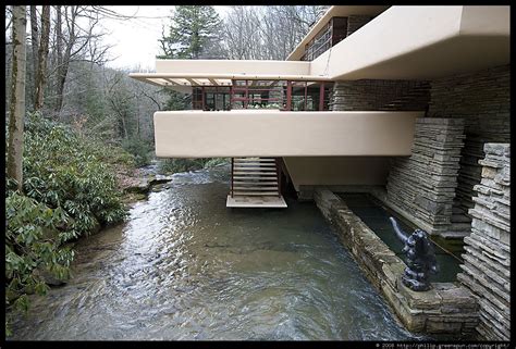 My favorite part of Fallingwater. I'd love to just sit on the bottom ...