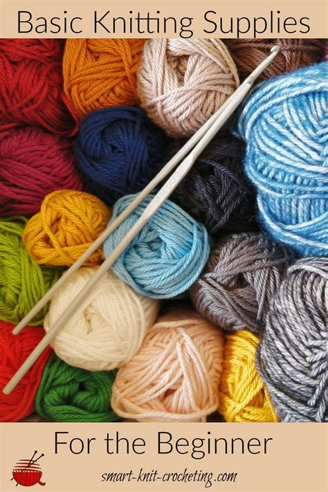 Knitting Supplies List Of Products For The Beginner Knitter