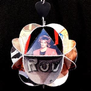 Rod Stewart Album Cover Ornament Made From Record Jackets Recycled Music Decor - Etsy