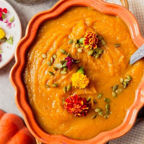 Slow Cooker Pumpkin Soup Garden In The Kitchen