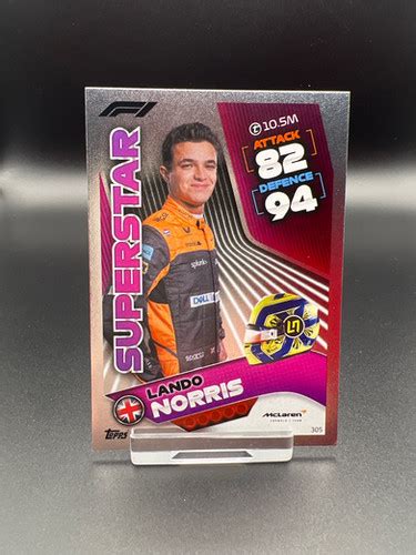 Turbo Attax No Superstar Lando Norris Hammondshobbies