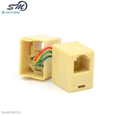 High Quality Rj9 To Rj11 4p4c Male To Female Rj9 Adapter - Buy Rj9 Adapter,Rj9 To Rj11 Adapter ...