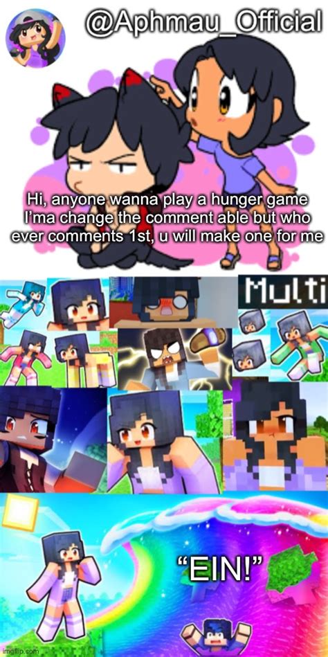 Image Tagged In Aphmau Official S Annoucment Template V Imgflip