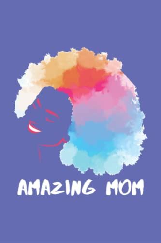 Amazing Mom African American Mothers Day T For Wife Purple Blank