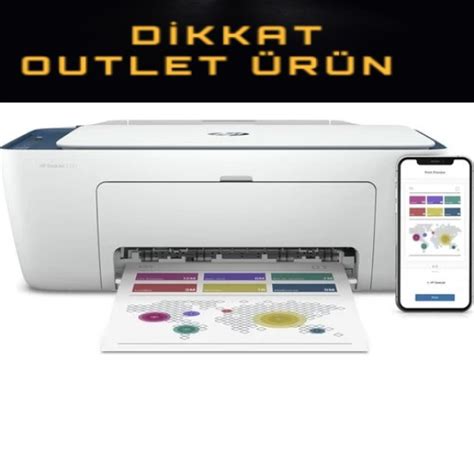 HP DeskJet 2721 All-in-One Yazıcı, wifi, Baskı - PttAVM.com - 2024