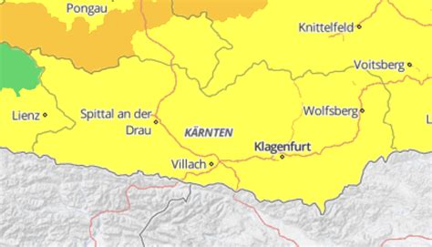 Windwarnung F R K Rnten Meteorologe Warnt Vor M Glichen Sch Den K Rnten