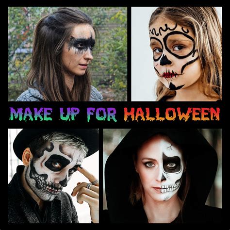jack the skeleton face paint 1