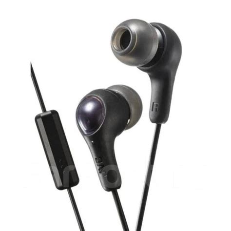 Наушники вкладыши Jvc Gumy Plus HA-FX7M-BN-U Чёрный, новый, в наличии ...