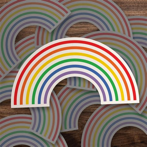 Sticker Vinyl Decal Gay Pride Rainbow Vinyl Sticker Pride Vinyl Sticker Decal STR 009 Etsy