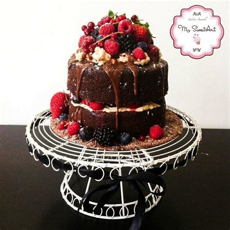 Naked Cake Decorated Cake By My Sweet Art CakesDecor