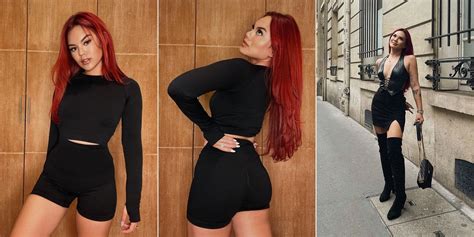 Makin Cantik Hot Dengan Rambut Merah Intip Deretan Foto Shafa Harris Pamer Body Goals