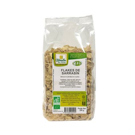 Flakes Au Sarrasin Bio 250g Boutique Naturline