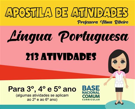 Atividades De Língua Portuguesa Elo7 Produtos Especiais